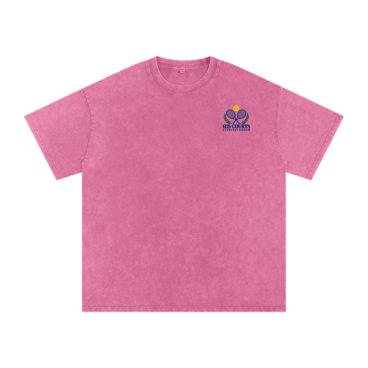 Enter His Courts Oversized Tee