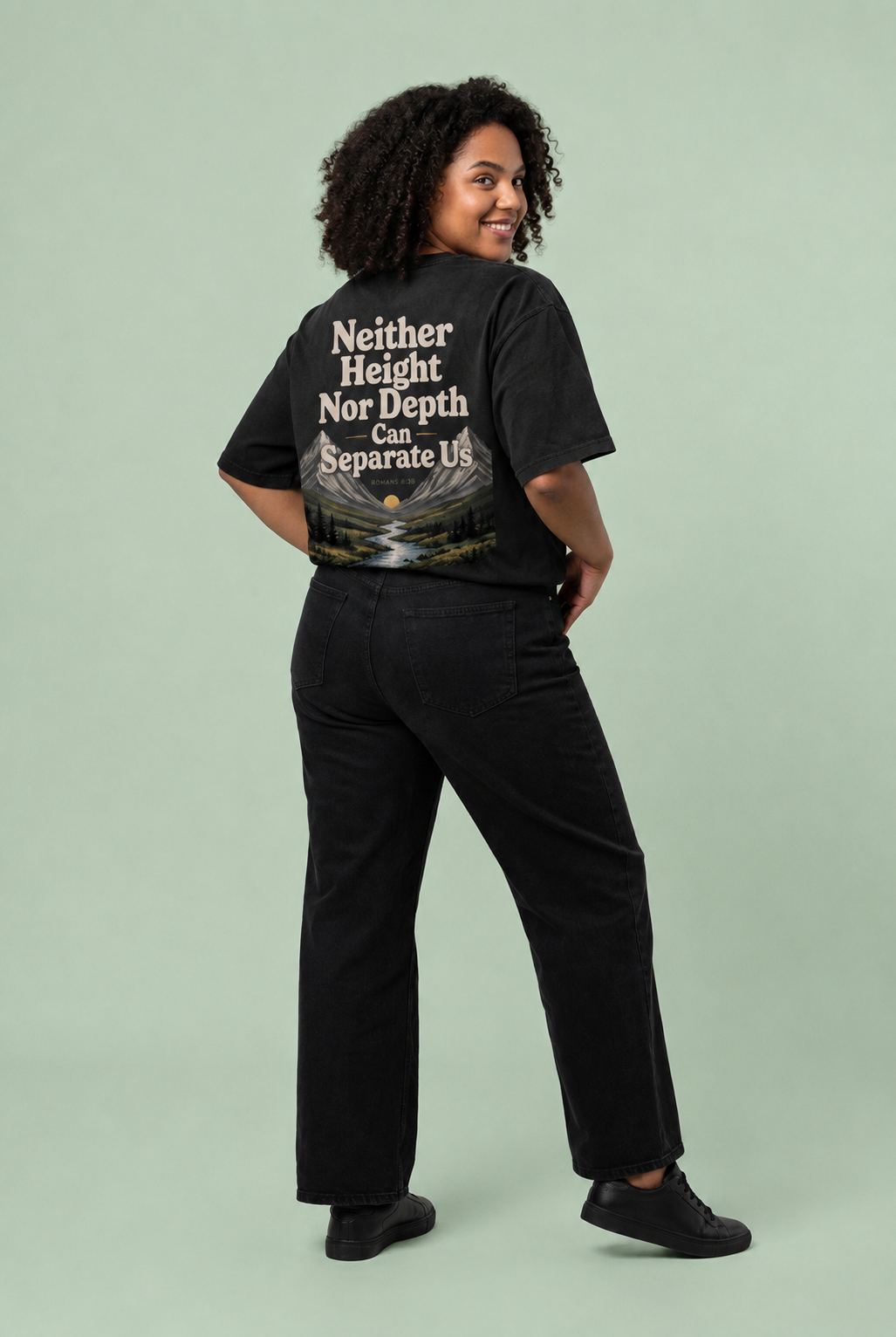 Neither Height Nor Depth Tee