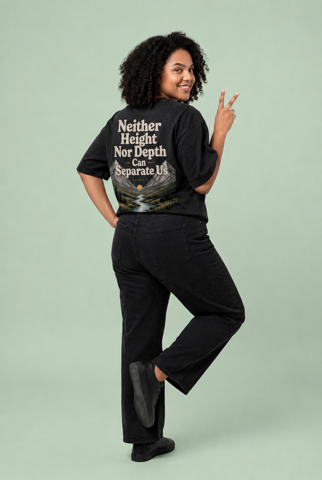 Neither Height Nor Depth Tee