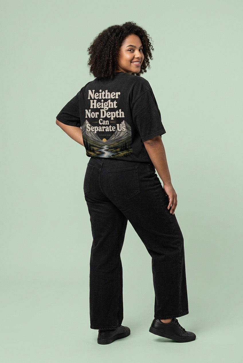 Neither Height Nor Depth Tee