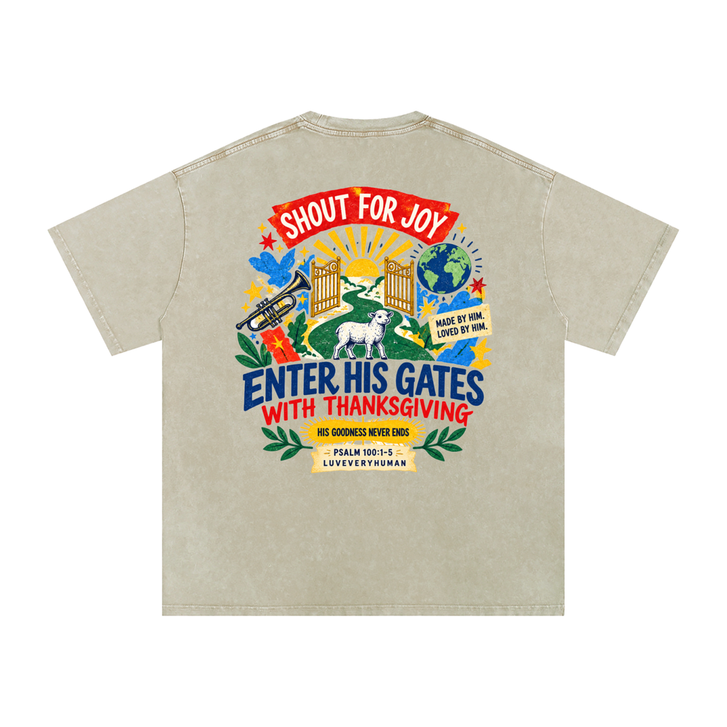Joyful by Nature Oversized Tee