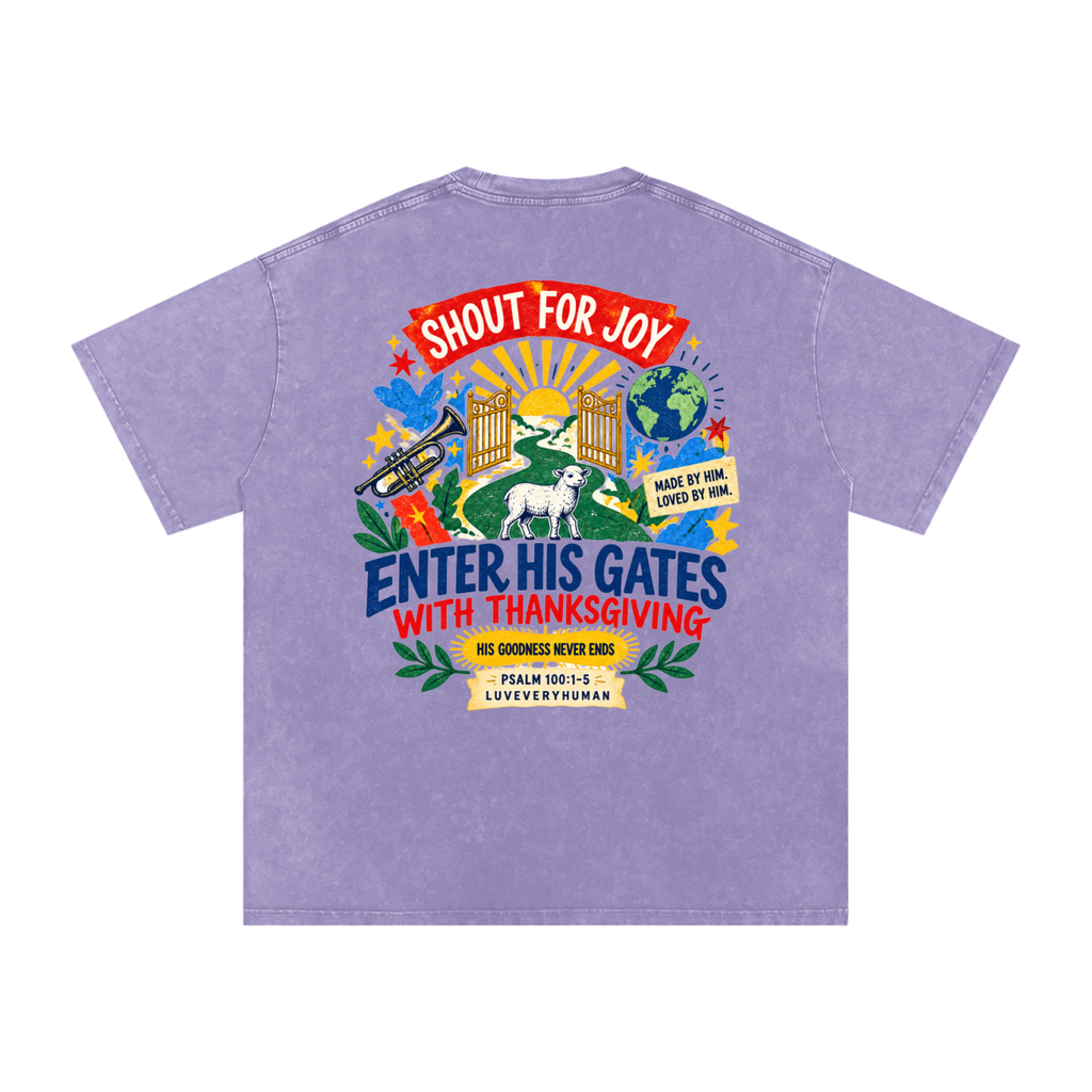 Joyful by Nature Oversized Tee