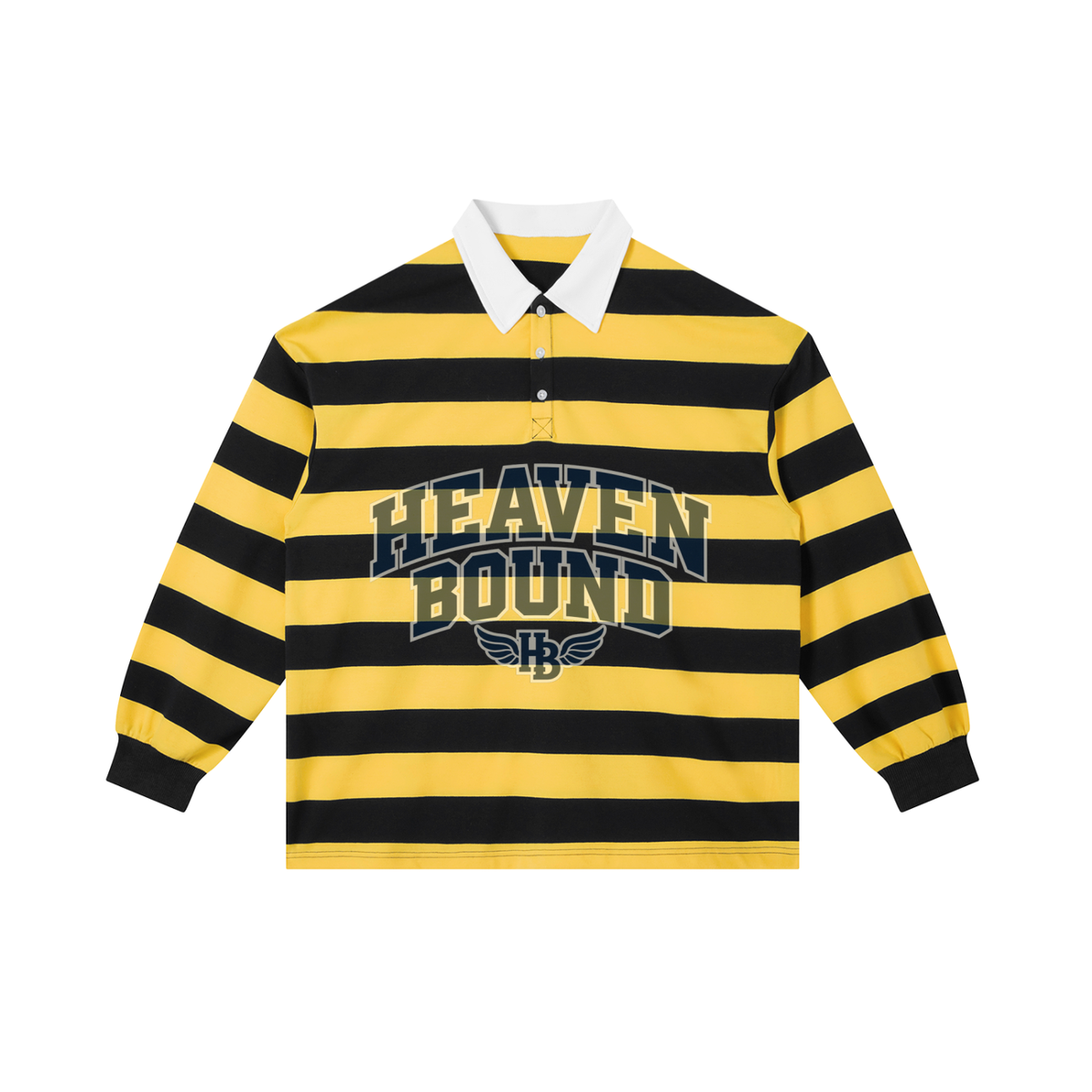 Heaven Bound Varsity Rugby Polo