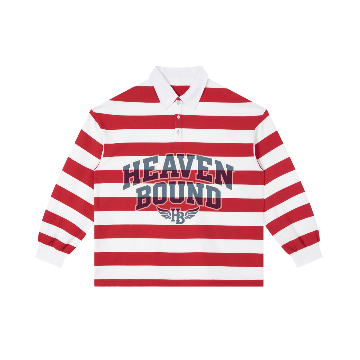 Heaven Bound Varsity Rugby Polo