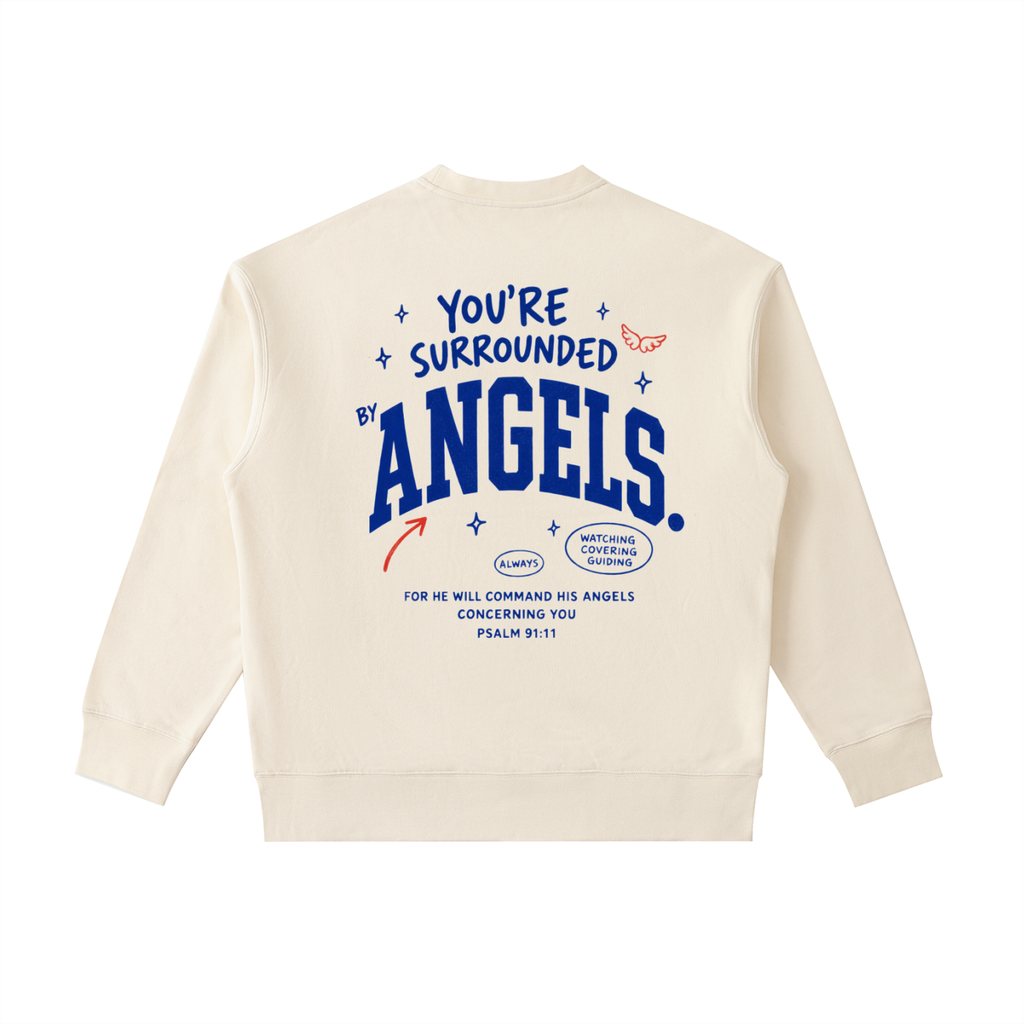 Surrounded by Angels | Heavyweight Crewneck