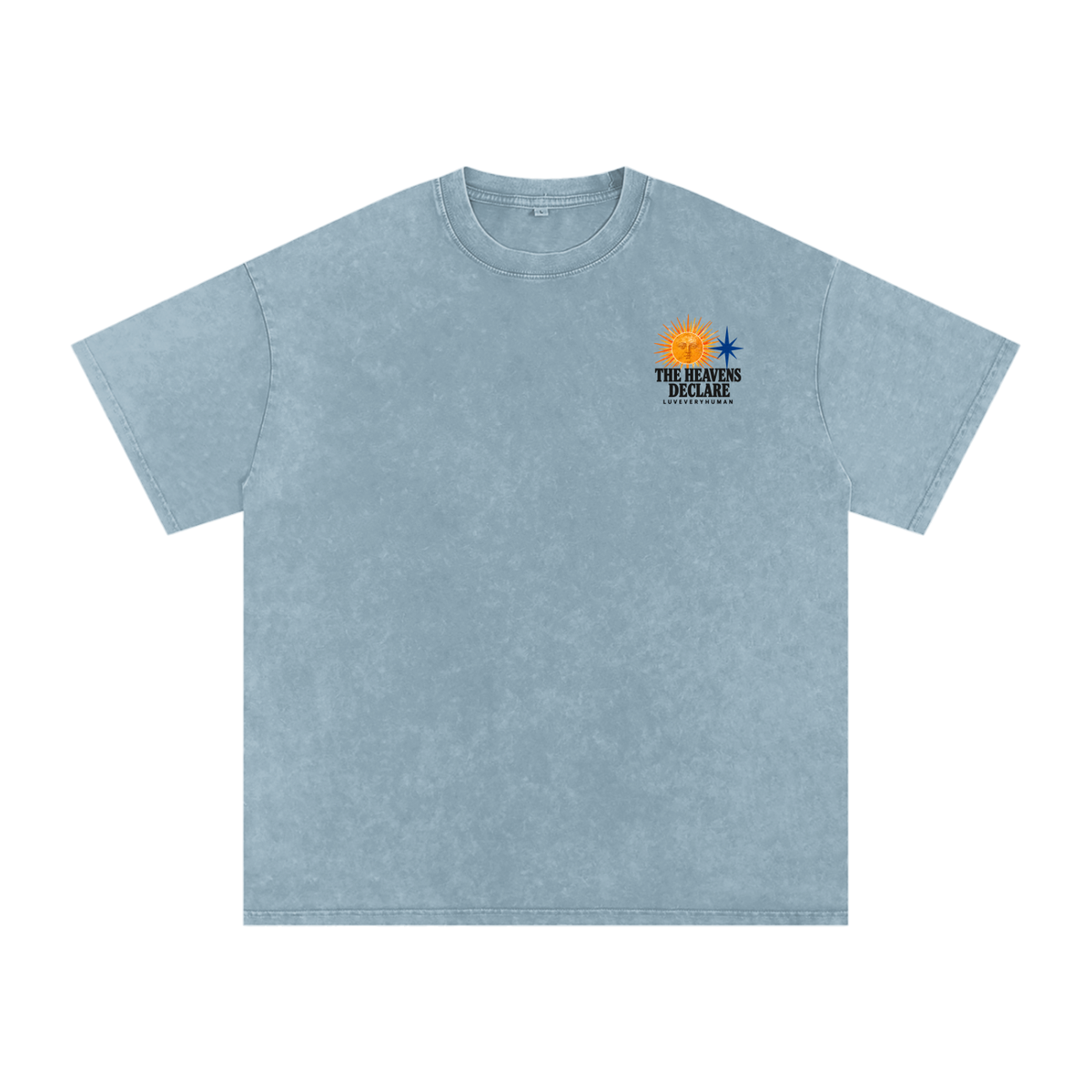 The Heavens Declare Oversized Tee