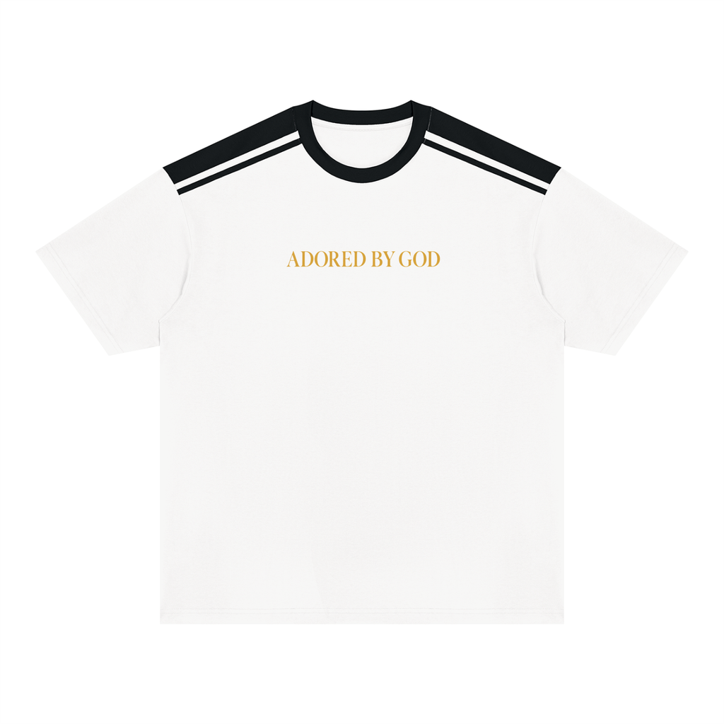 ADORED BY GOD — Color Block Tee