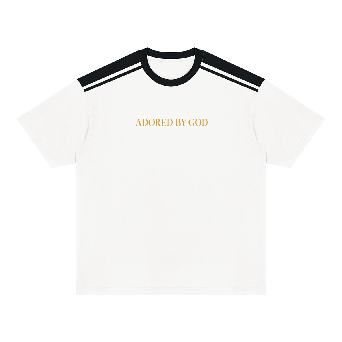 ADORED BY GOD — Color Block Tee