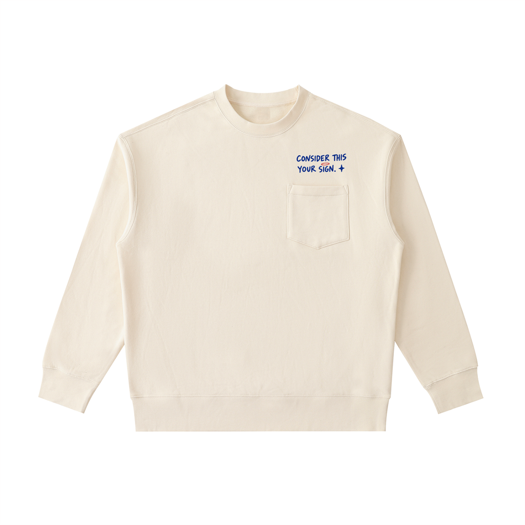 Surrounded by Angels | Heavyweight Crewneck