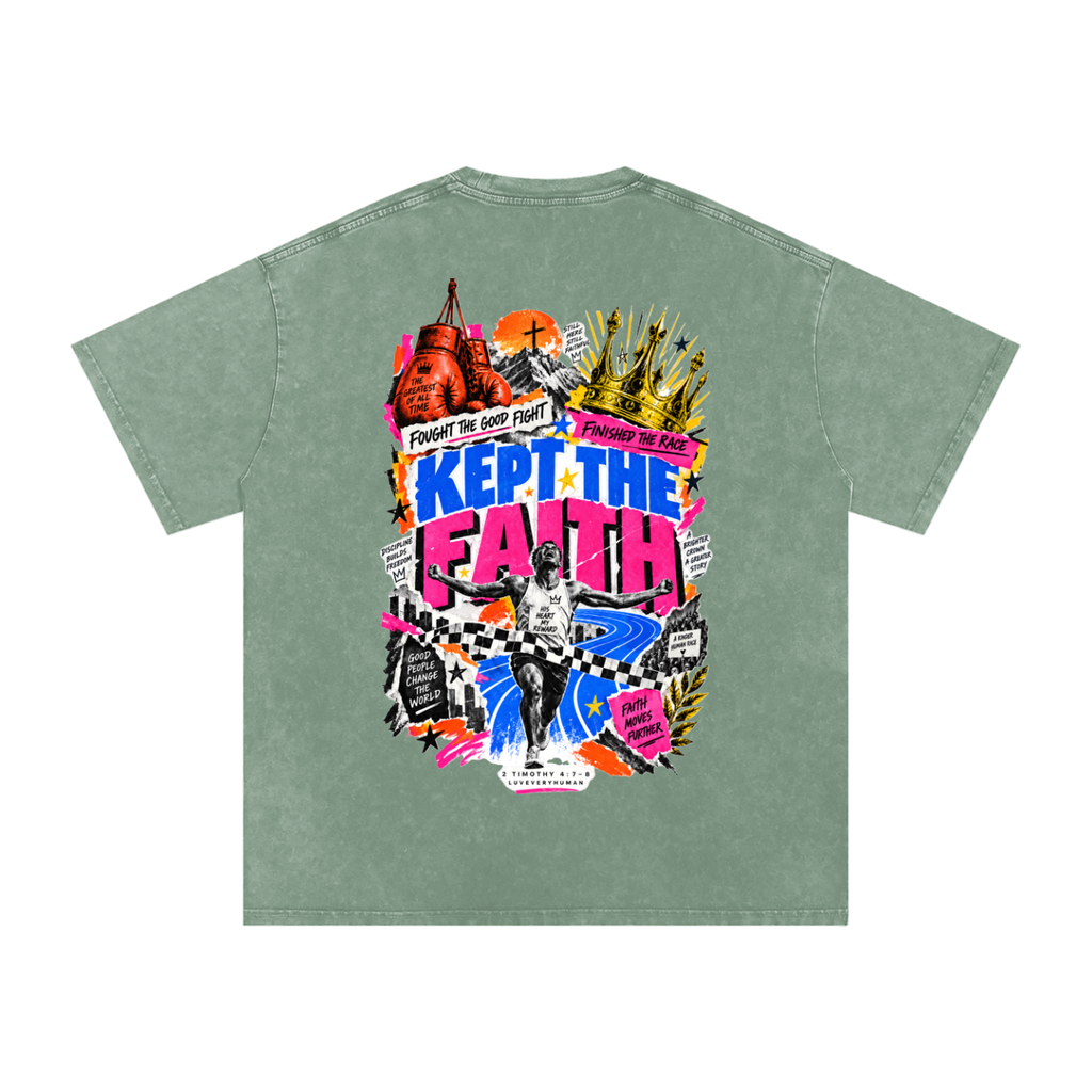 Kept The Faith Oversized Tee