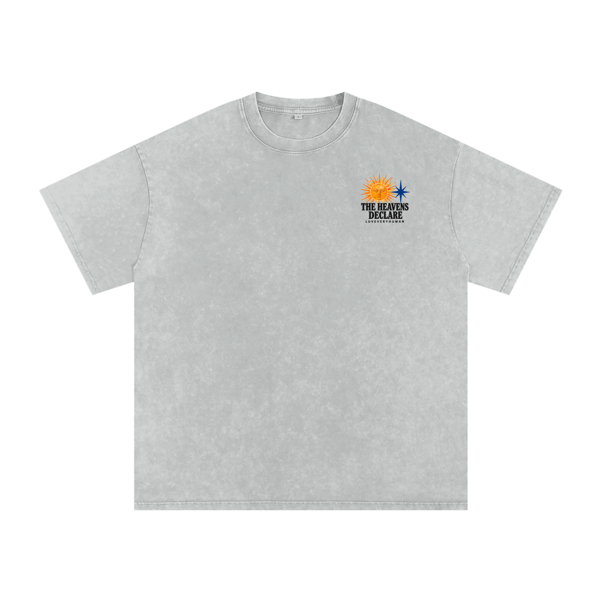 The Heavens Declare Oversized Tee