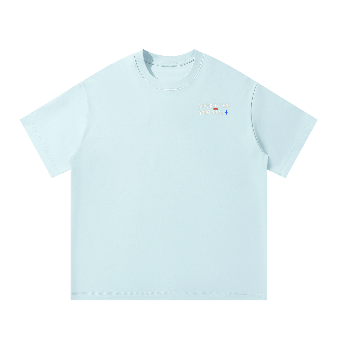 Surrounded by Angels | Unisex Oversized Tee