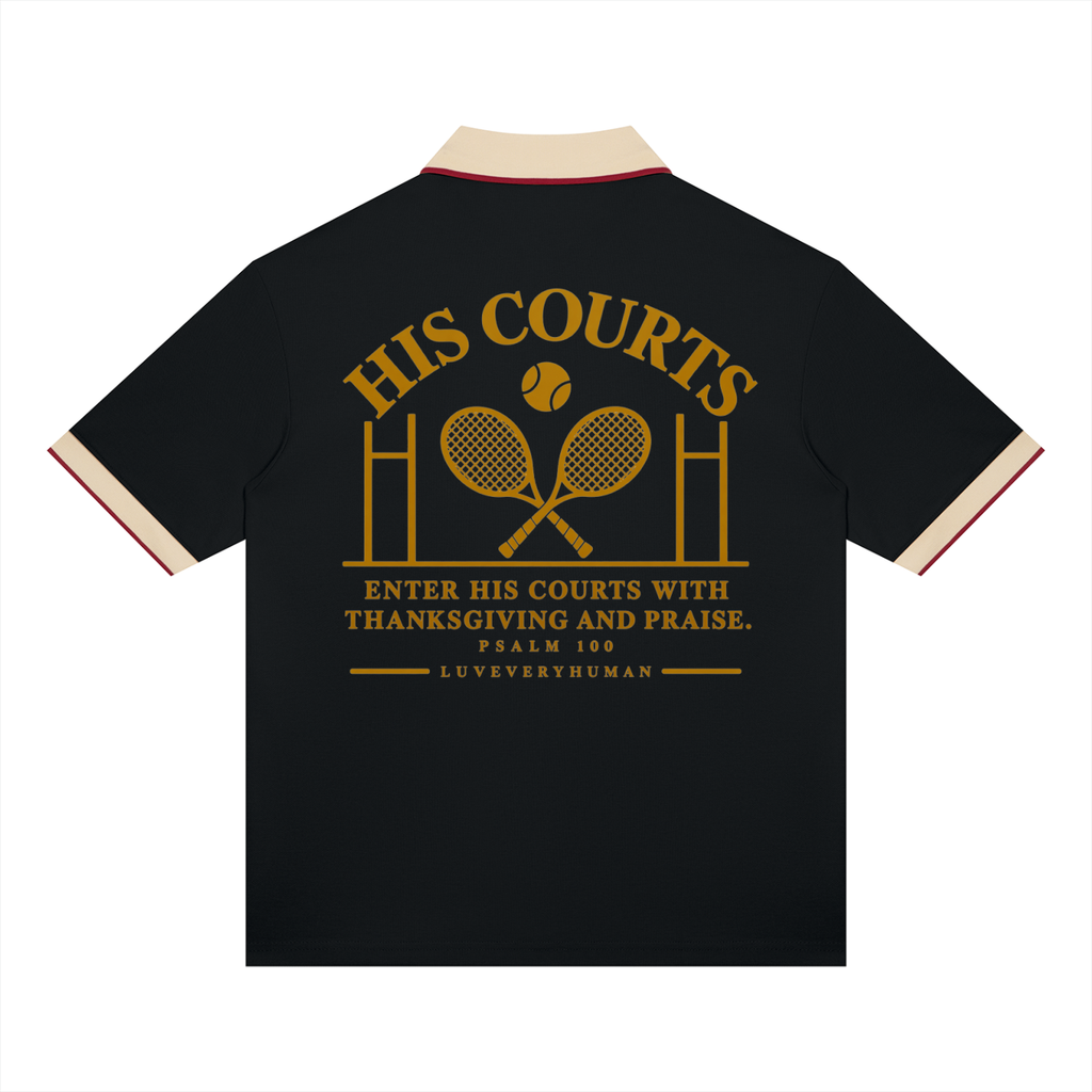 HIS COURTS POLO — Psalm 100