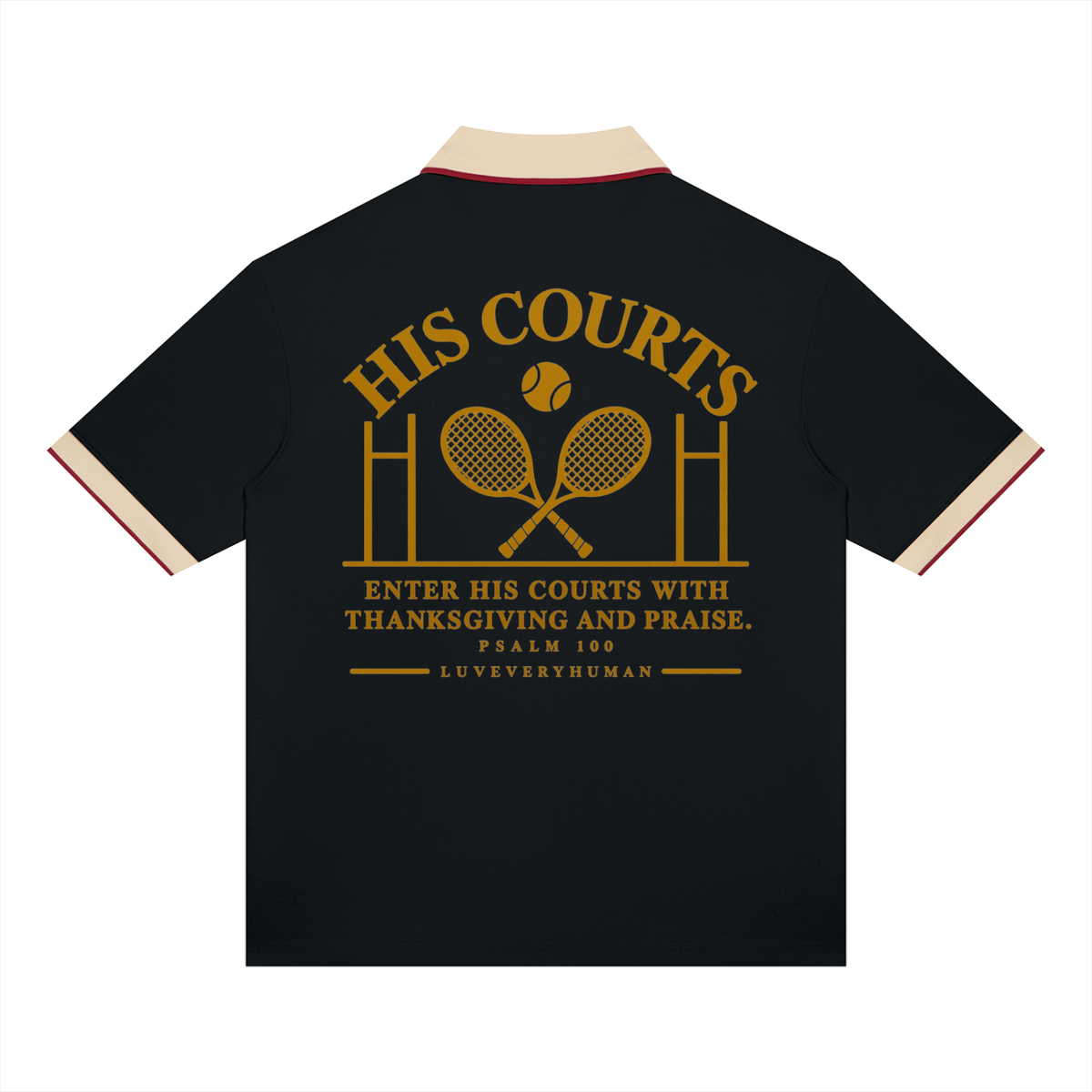 HIS COURTS POLO — Psalm 100