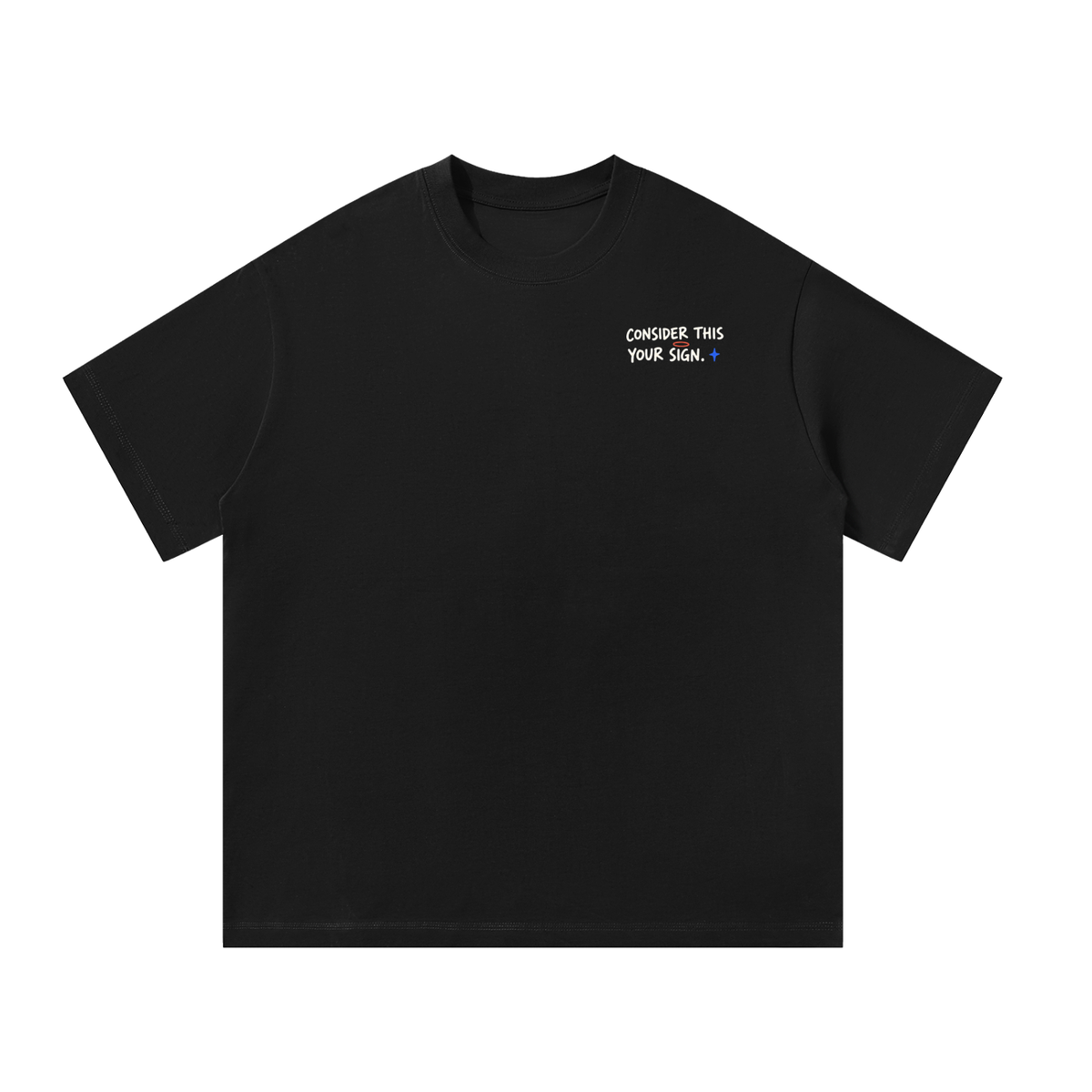 Surrounded by Angels | Unisex Oversized Tee