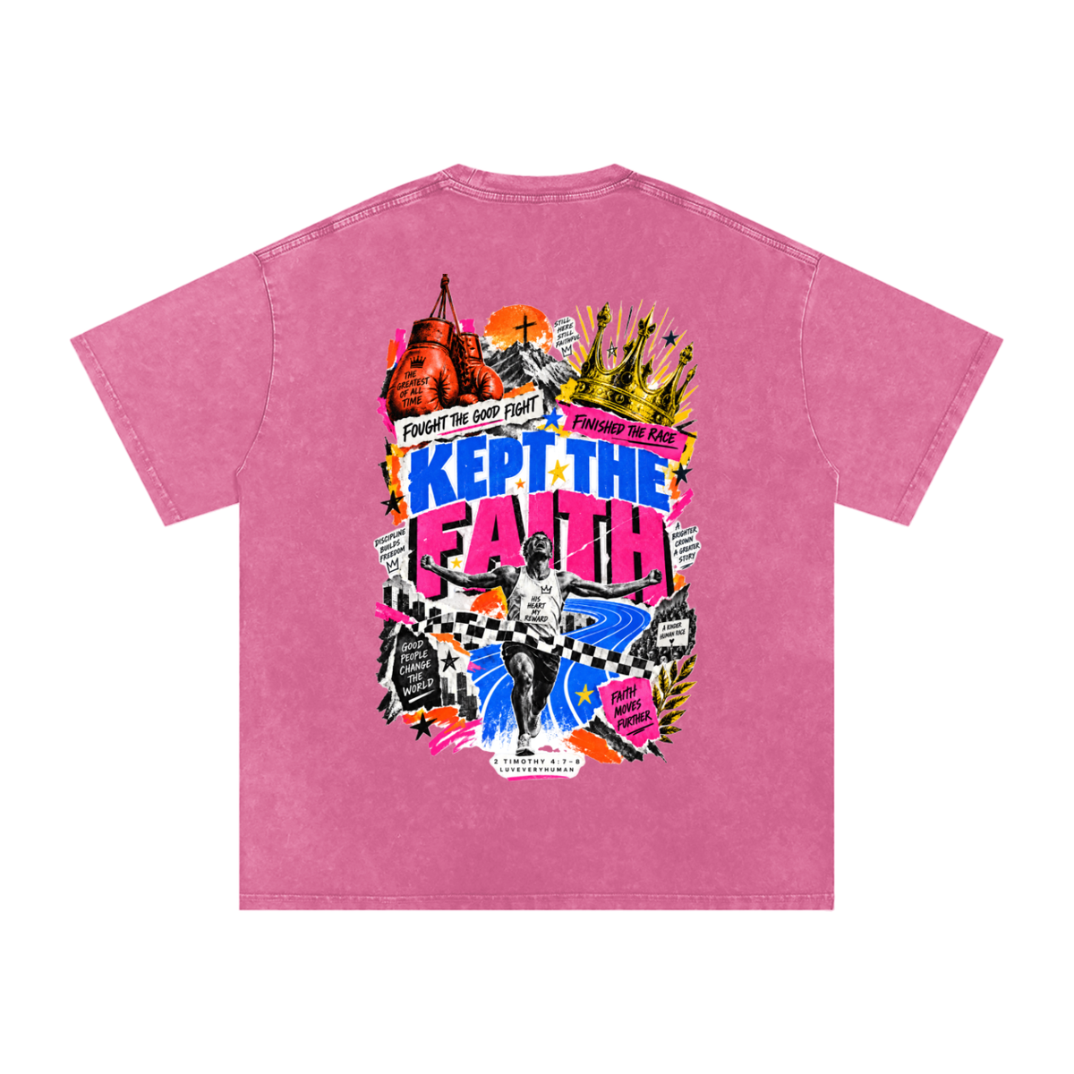 Kept The Faith Oversized Tee
