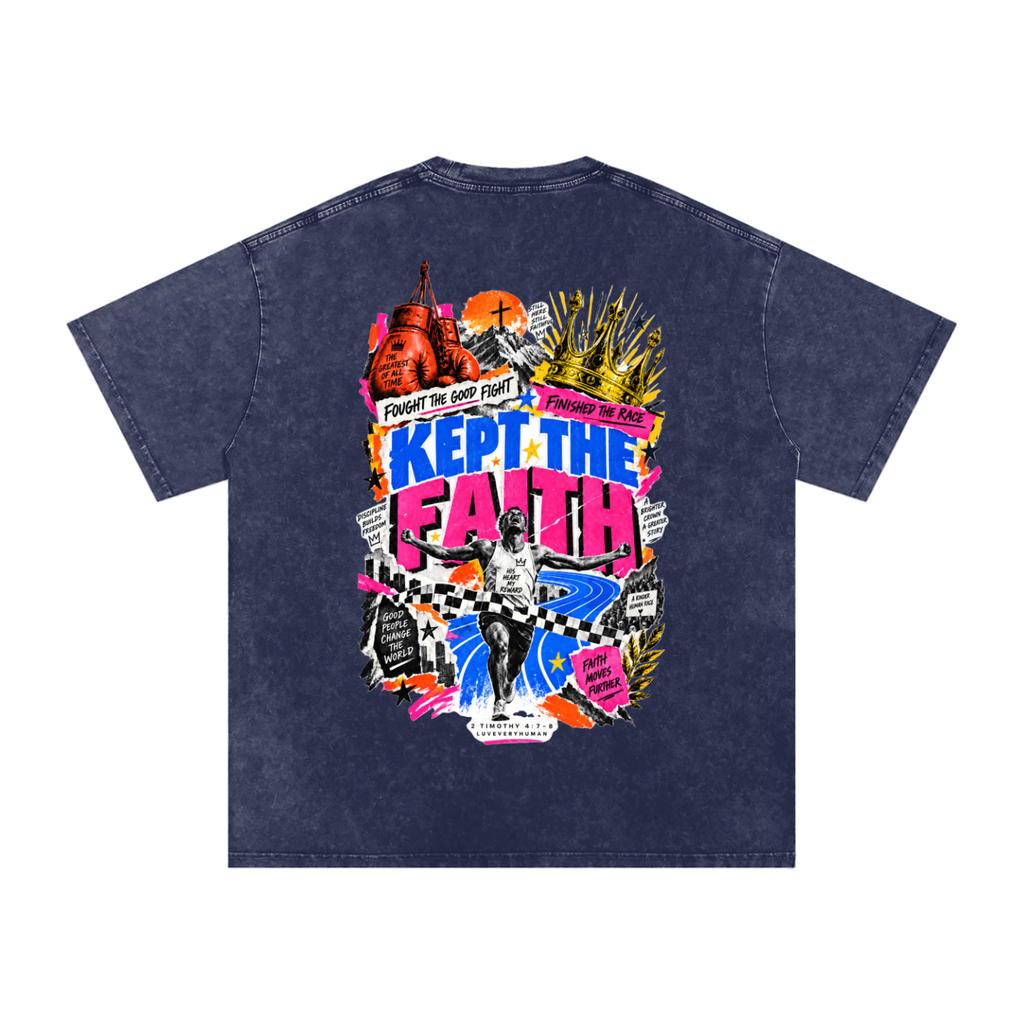 Kept The Faith Oversized Tee