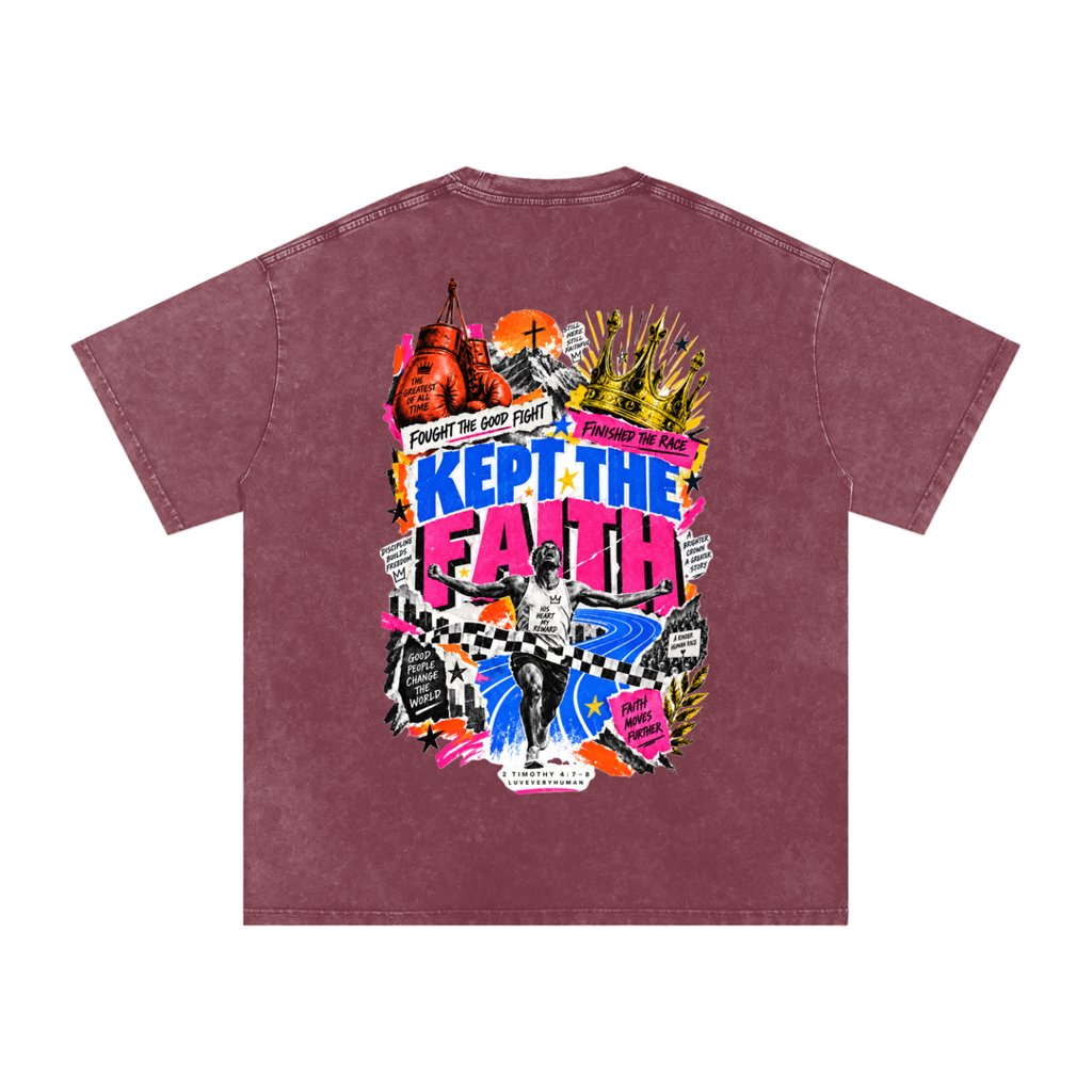 Kept The Faith Oversized Tee
