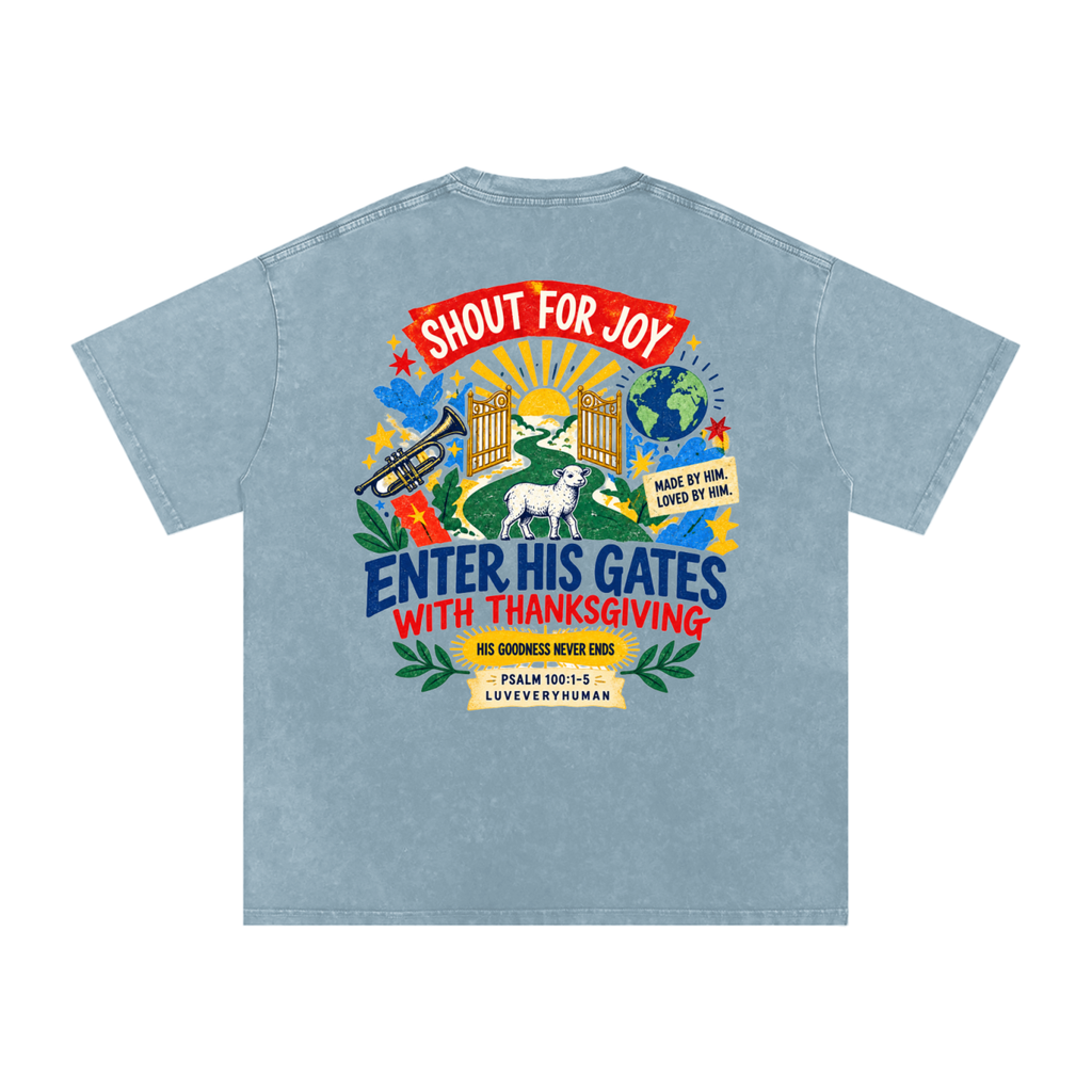 Joyful by Nature Oversized Tee