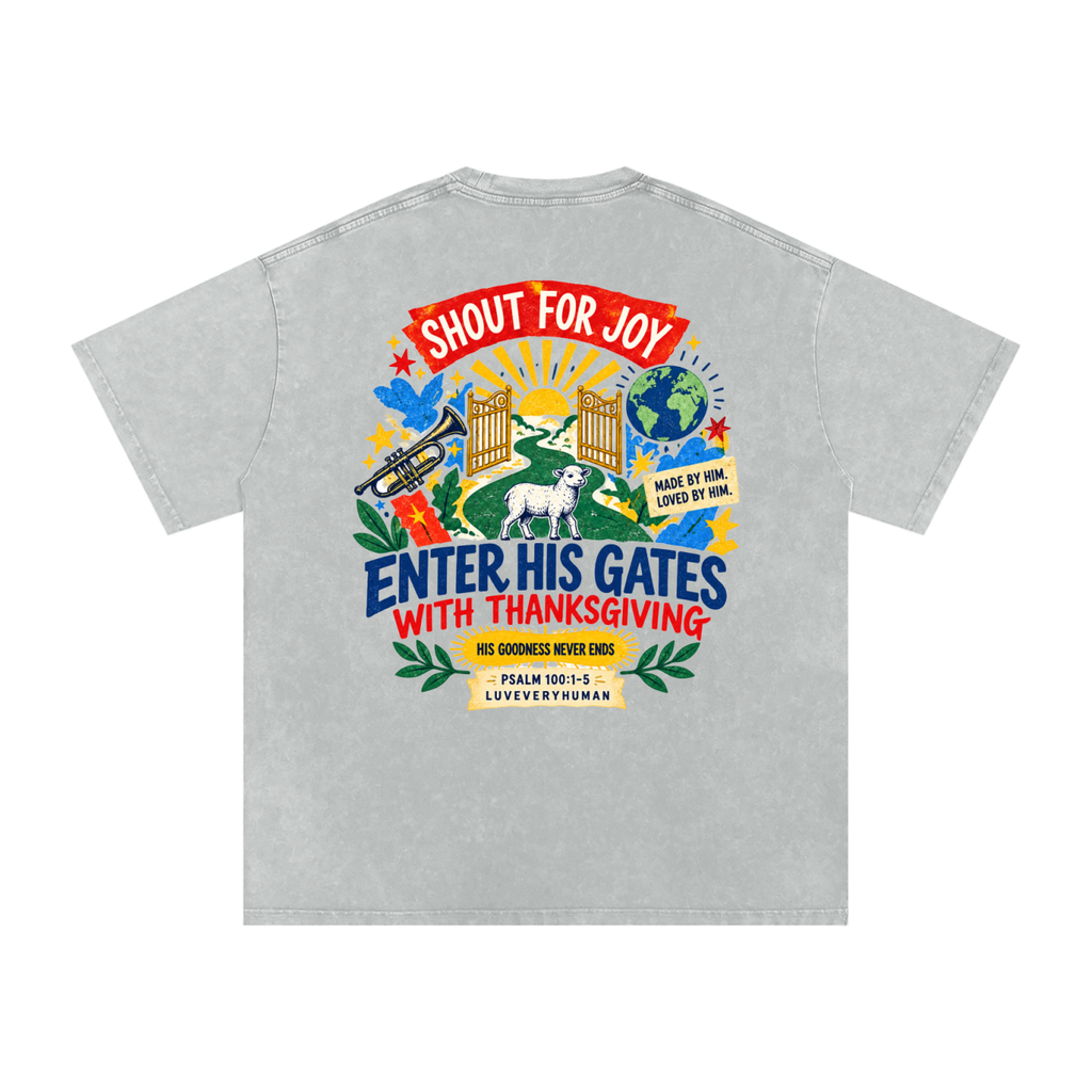 Joyful by Nature Oversized Tee