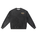 The Glory to Come | Oversized Snow-Wash Crewneck