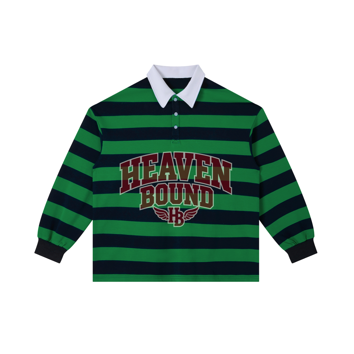 Heaven Bound Varsity Rugby Polo
