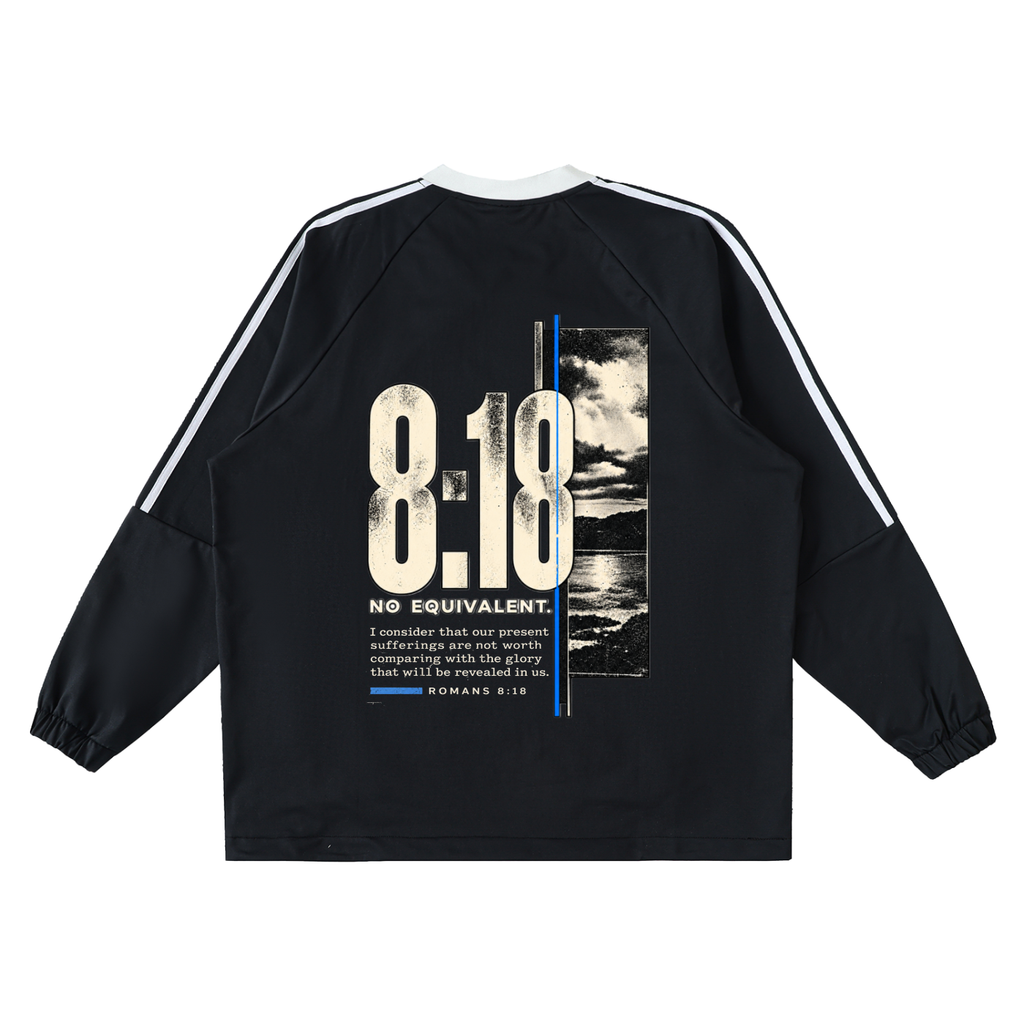 8:18 / NO EQUIVALENT | Contrast V-Neck Jersey