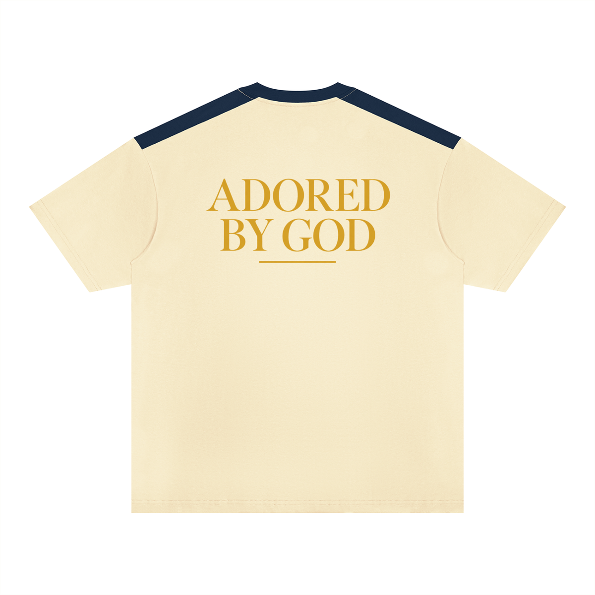 ADORED BY GOD — Color Block Tee