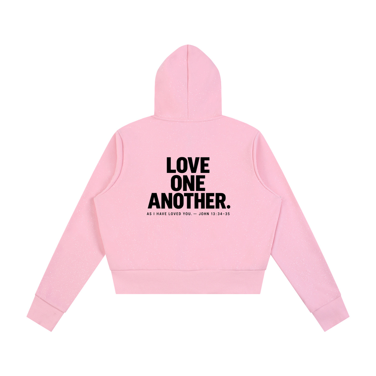 MADE TO LOVE — Women's Speckled Zip Hoodie