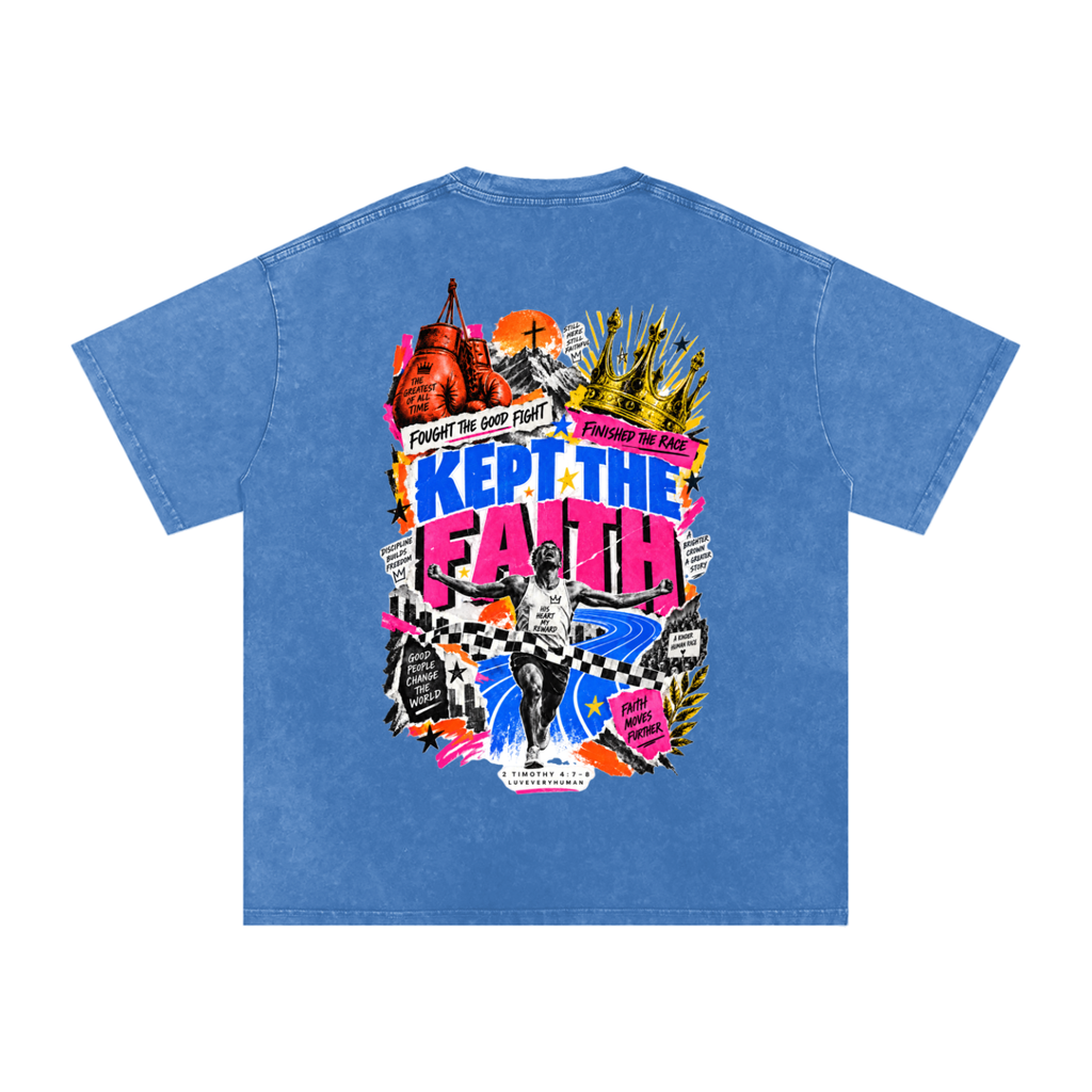 Kept The Faith Oversized Tee