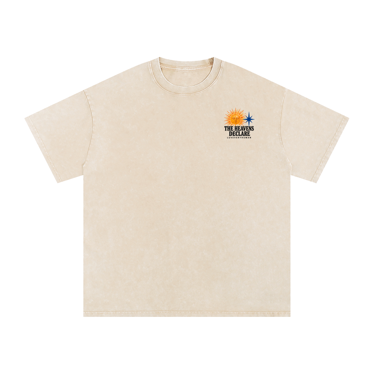 The Heavens Declare Oversized Tee