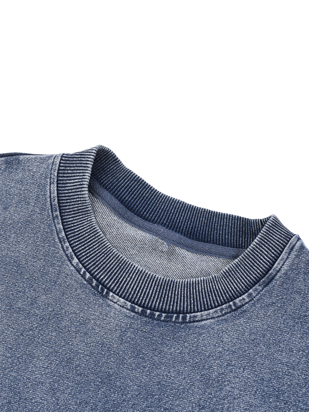 The Glory to Come | Oversized Snow-Wash Crewneck